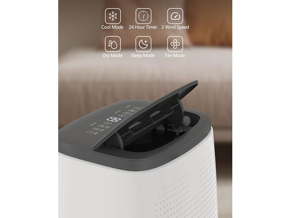 GARVEETECH 14,000 BTU DRAINAGE-FREE PORTABLE AC