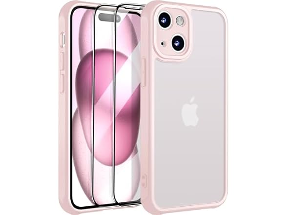 NINDOO for iPhone 15 Case Pink