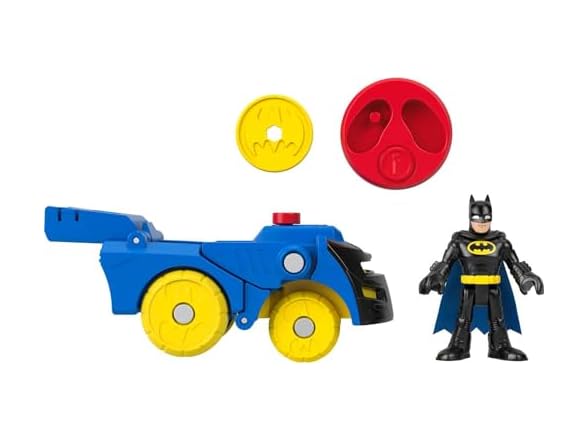 Fisher-Price DC Head Shifters Batman Set