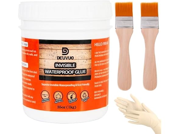 Deuvuo 35 Oz Clear Glue Sealant