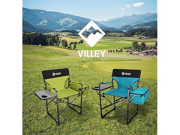 VILLEY Heavy Duty Directors Chair Cooler