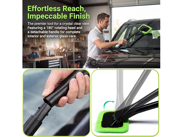 Miunice APP-Auto-147 Inside Windshield Cleaner Tool