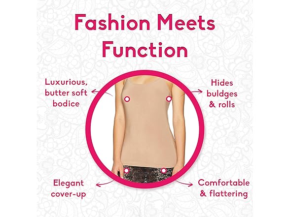 PURE STYLE Cami (XL) Beige/Black