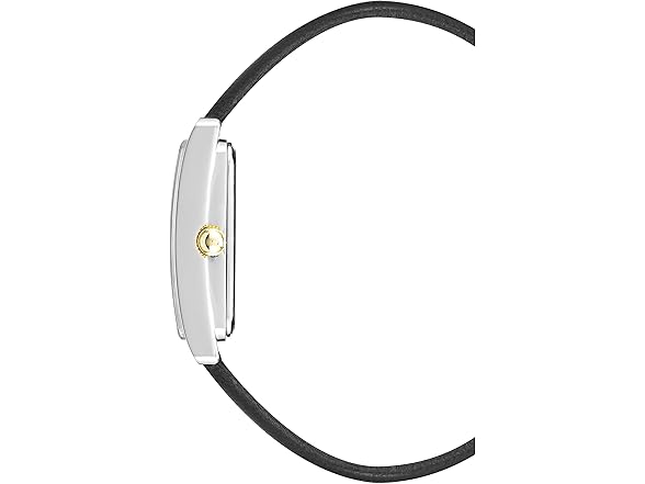 Anne Klein Womens Leather Strap Watch