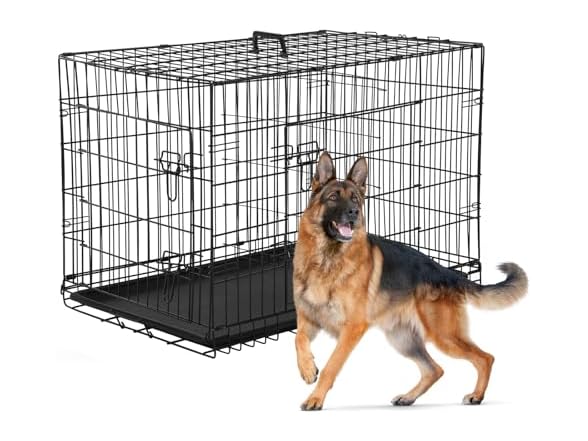 36 inch Large Dog Cage - Pet Cage Double-Door