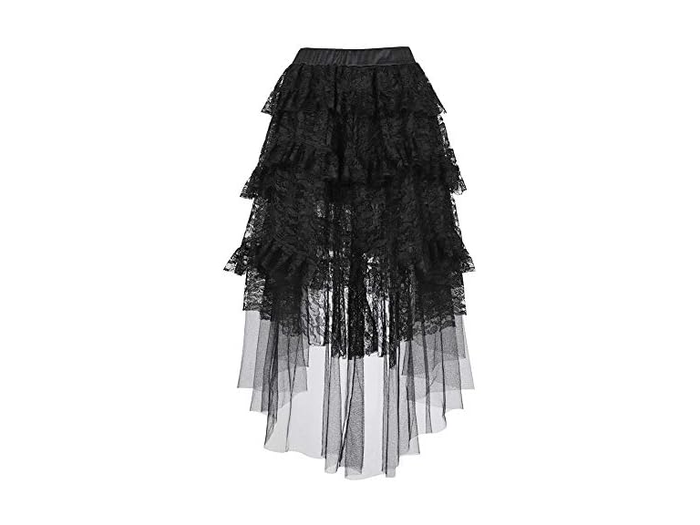 Zhitunemi Women's (6X) Steampunk Pirate Skirt