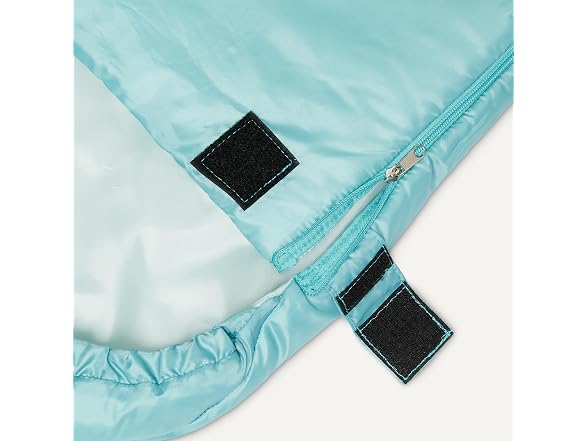 Amazon Basics Sleeping Bag, 50 Degree F, Aqua