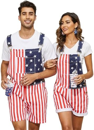 Men's Festival Bib Overalls Jumpsuit