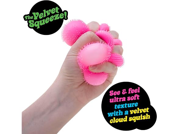 NeeDoh Fuzz Ball Flower Power