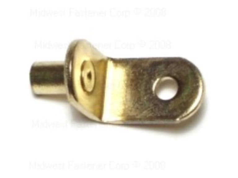 Midwest Fastener Shelf Support Brass 84343