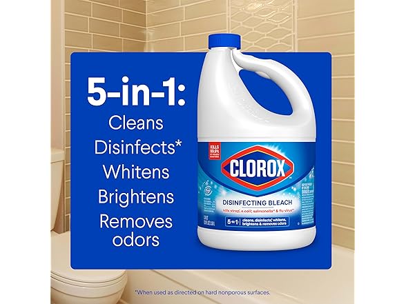 Clorox Bleach 121oz
