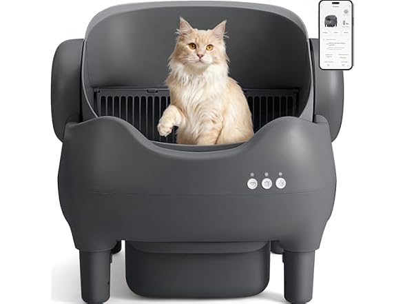 Automatic Self Cleaning Cat Litter Box