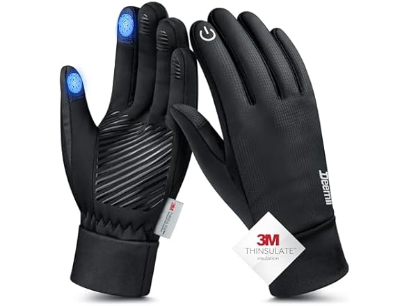 Winter Gloves Black S