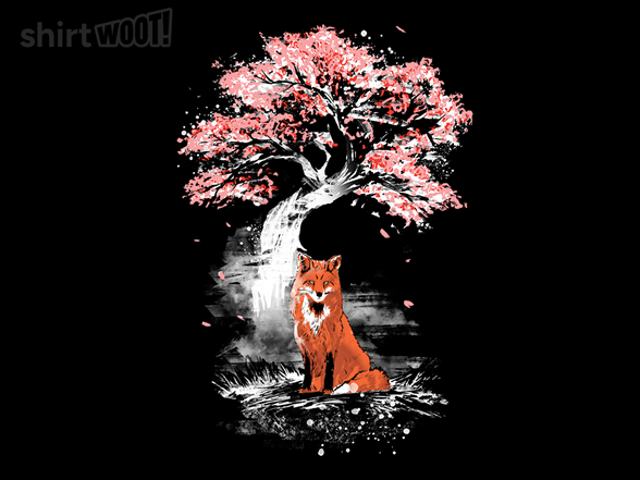 Red Fox Under the Tree