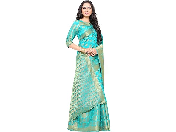 Silk Saree With Unstitched Blouse