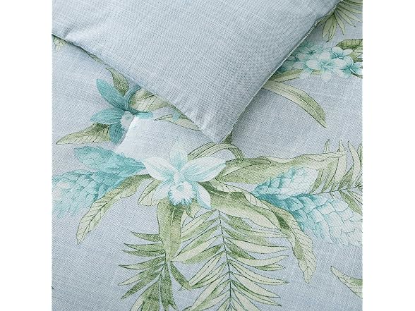 Tommy Bahama Queen Duvet Cover Set, Floral Ocean Bay