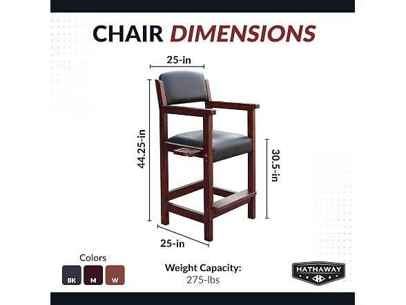 Hathaway Cambridge Spectator Chair - Gallery 2