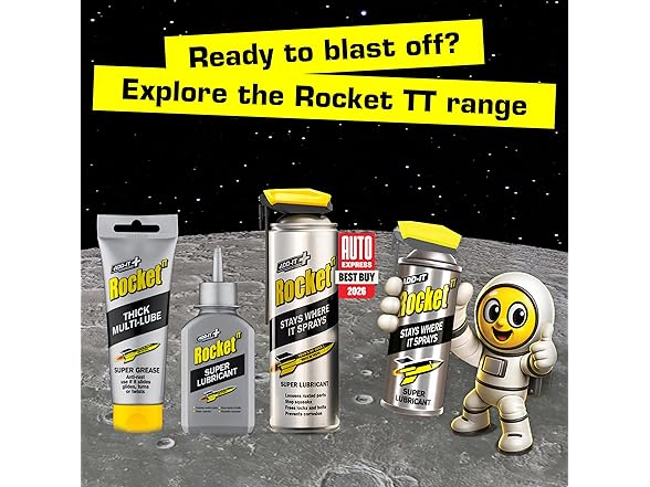 Rocket TT Multi-Purpose Lubricant Spray, 20 Fl Oz