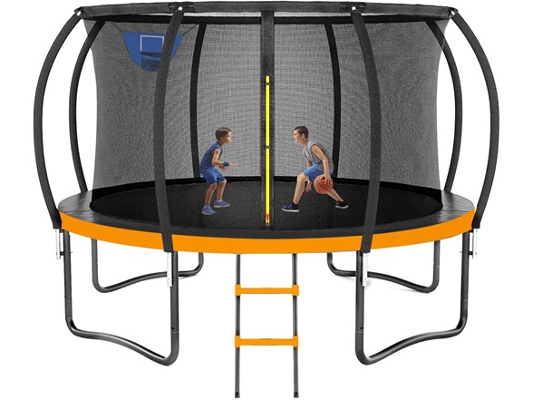 Kiivakii Trampoline 12FT Outdoor Trampoline