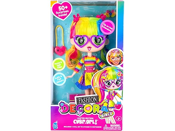 Decora Fashion Girlz Doll Cybr.GRL11