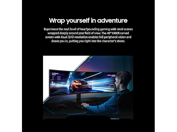 Samsung 49" DQHD Curved Monitor | LS49CG954ENXZA