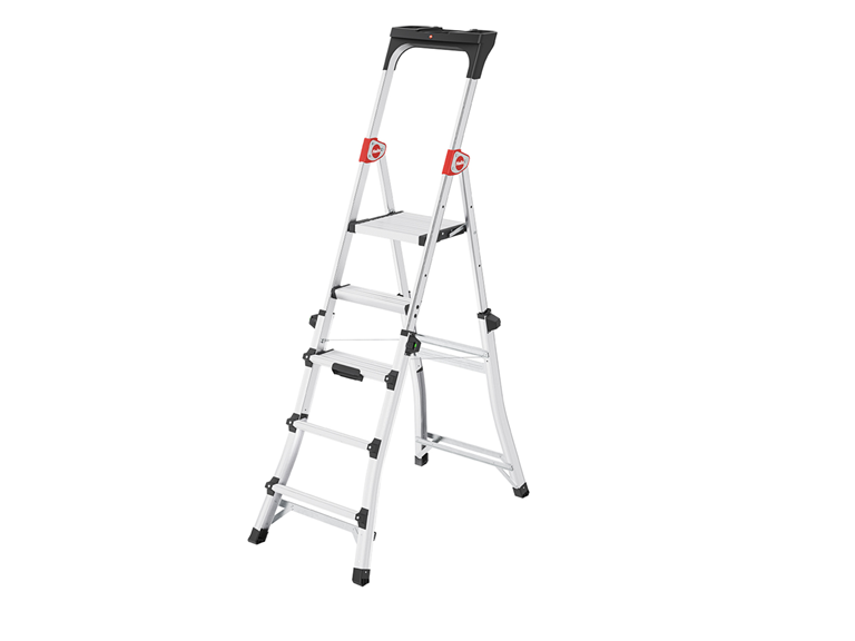 Hailo TL100 TopLine Telescopic Stepladder