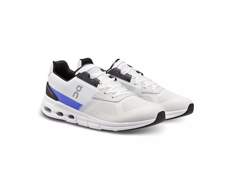 On Running Cloudrift Men's Shoes Undyed White/Cobalt Size 7.5