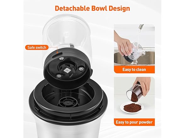 Secura Coffee Grinder Electric