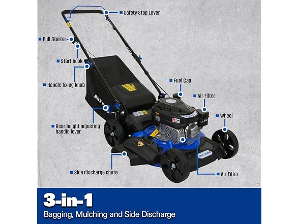 BILT HARD 21" Gas Lawn Mower
