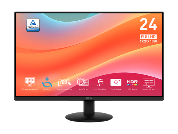 MSI 24" FHD Monitor | PRO MP242L