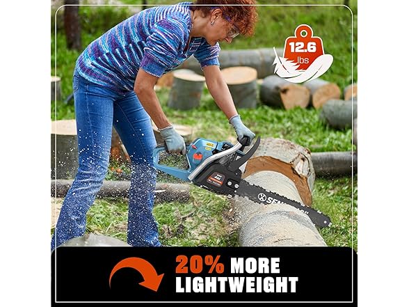 4-Cycle 18" Gas Chainsaw