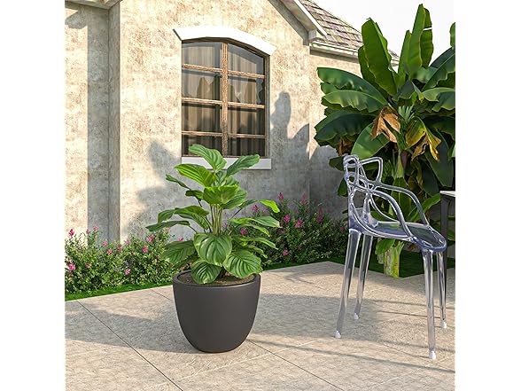LeisureMod DP14 Dahlia Planter -Choose Color