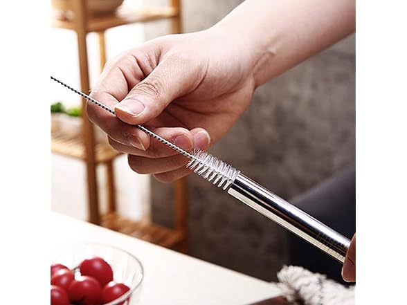 8 Pack Reusable Boba Straw Set