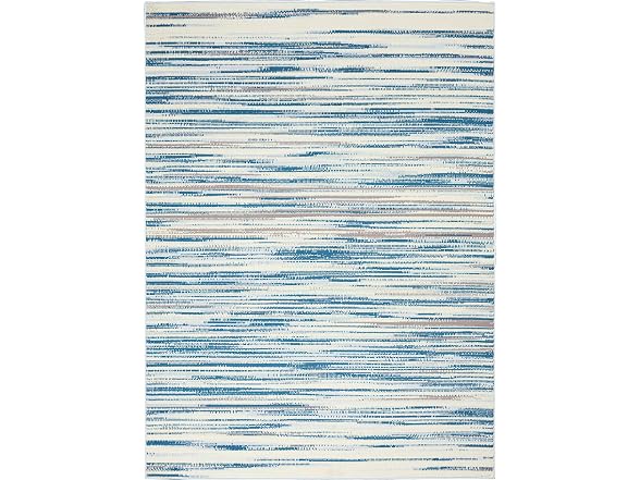 Nourison Jubilant Blue Rug 6x9