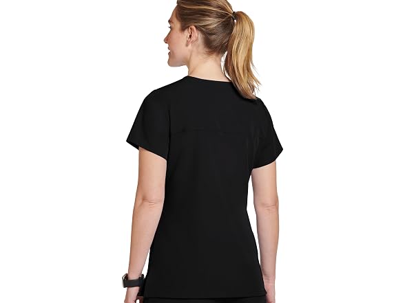 Jockey Women (M) Scrubs True Crossover V-Neck Top