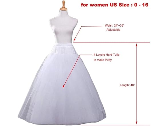 Cenast (OS) A-line Hoopless Petticoat Dresses