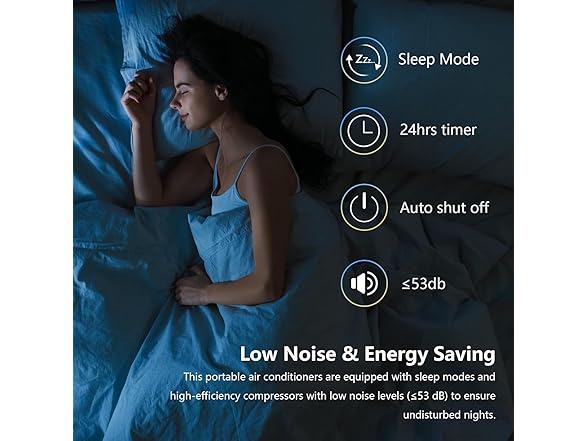 GAOMON 14000 BTU Portable Air Conditioner, 4-In