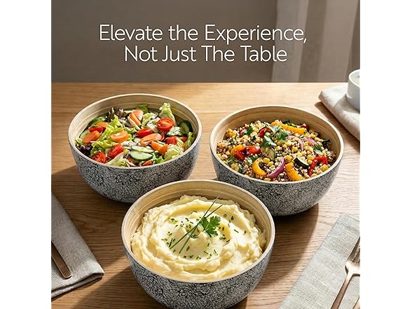Restaurantware-Bambuddha 15 Ounce Small Salad Bowl