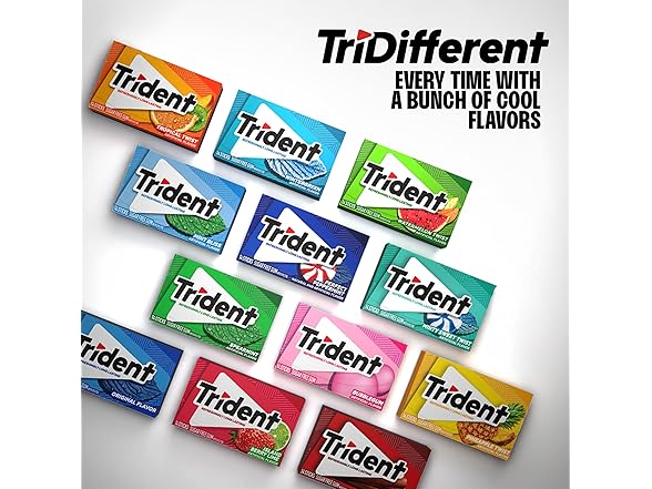 24PK Trident Original Flavor Sugar-Free Chewing Gum