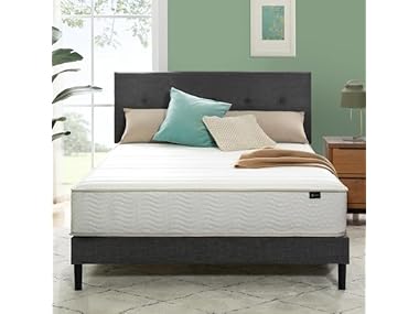 $71.09, Was $191.99, 62% Off! Zinus 10 Inch Foam and Spring Hybrid Matress dealfomo