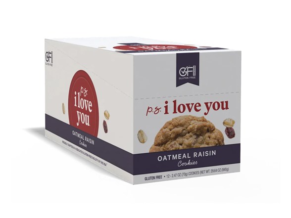 (12ct) Soft-baked Oatmeal Raisin Gluten-free Cookies