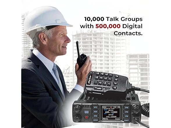 Anytone AT-D578UVIII Plus DMR Radio