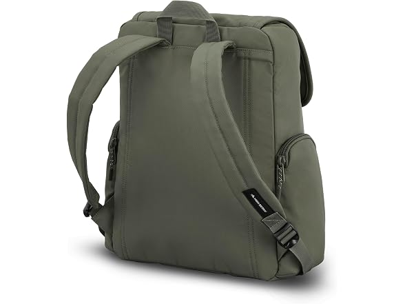 High Sierra Lineage Flap Backpack- Olive