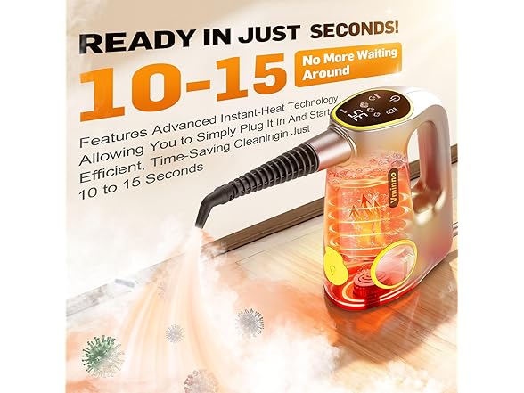 Handheld Pressurized Steam Cleaner