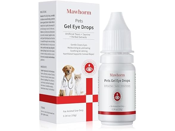 Hyaluronic Gel Eye Drops for Dogs & Cats