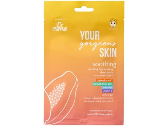 Dr. PawPaw Your Gorgeous Skin Soothing Sheet Mask