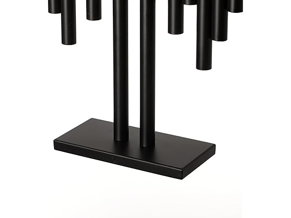 Vintiquewise Modern 9-Branch Hanukkah Menorah with LED Candles