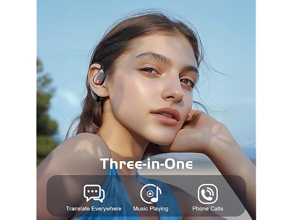 IAMJOY IAMJOY Language Translation Earbuds AI