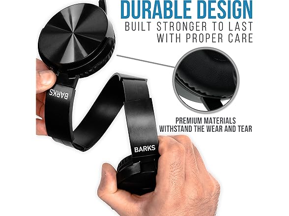 (10 PACK) Barks Classroom On-Ear Premium Student Bulk Headphones