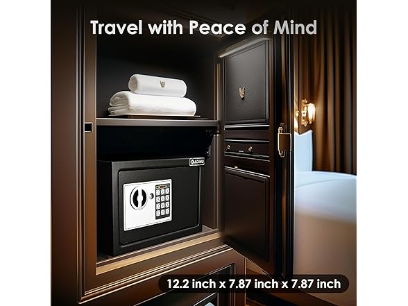 ADIMO 0.5 Cubic Feet Hidden Home Safe